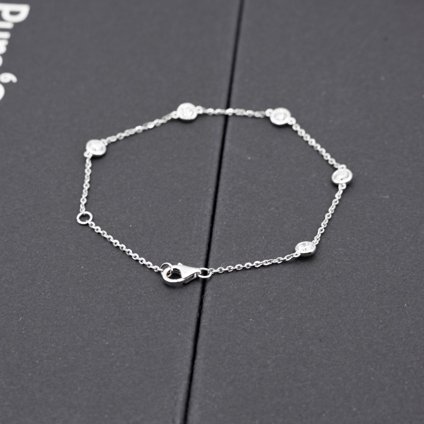 1 ct Round Diamond-by-the-Yard Bracelet