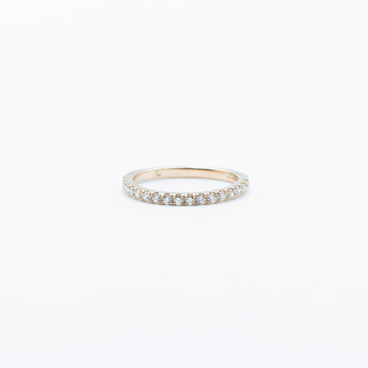 14K Diamond Anniversary Band