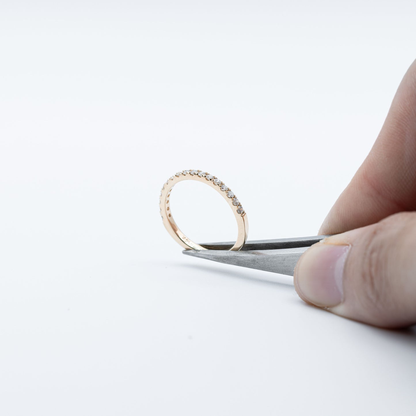 14K Diamond Anniversary Band