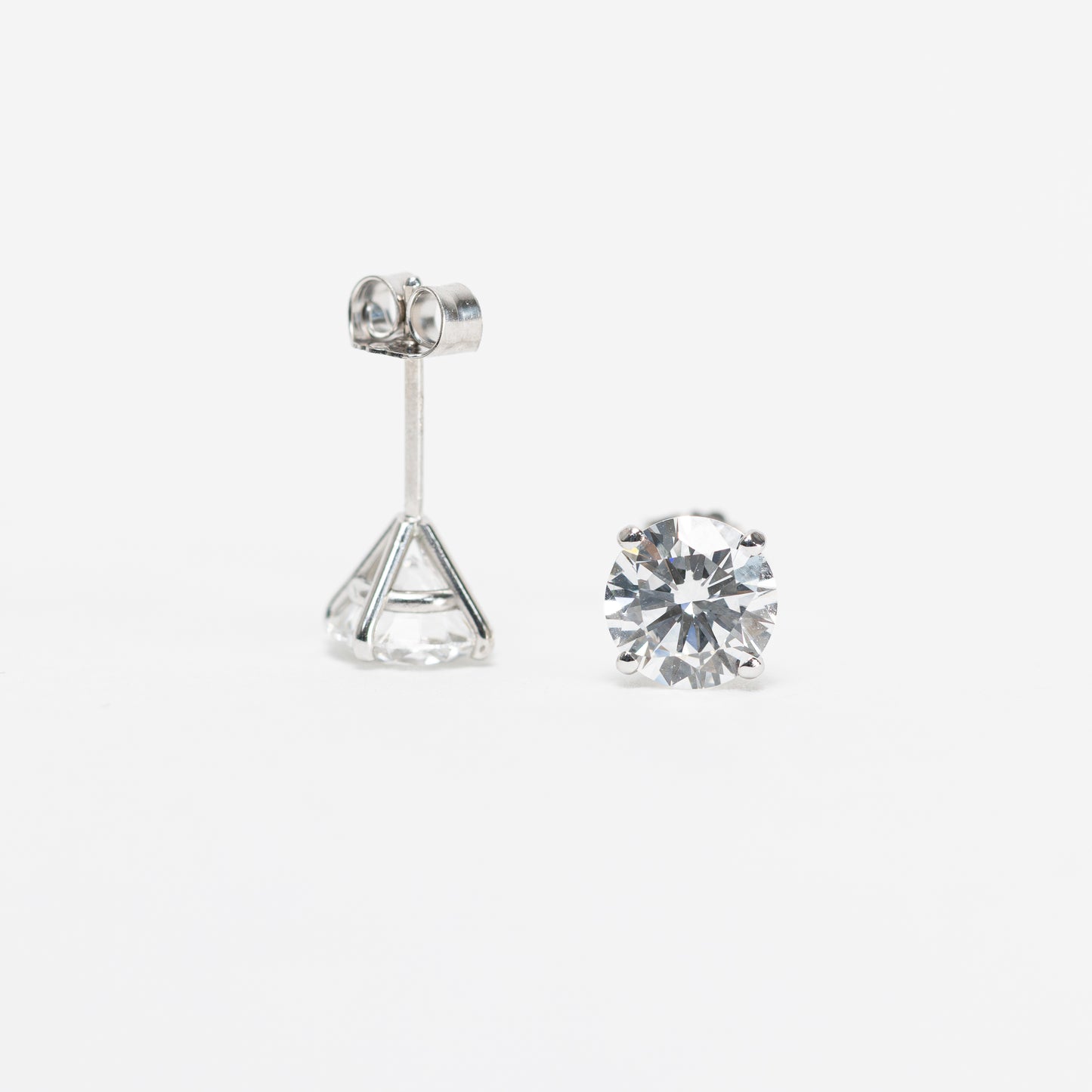2 ctw Colorless Lab Grown Diamond 14K Studs